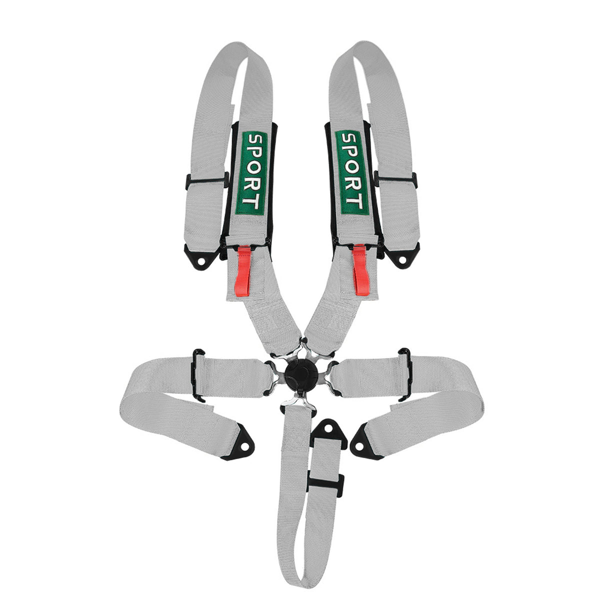 5 Point Racing Harness, 3 Inch Polyester Straps, Quick Release Buckle