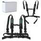 4 Point Racing Harness, 2 Inch Nylon Straps, Quick Release, 9 Colors