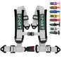 4 Point Racing Harness, 2 Inch Nylon Straps, Quick Release, 9 Colors
