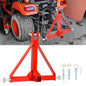 3 Point Hitch 2 Inch Receiver with Ball Mount, Category 1