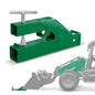 Clamp-On Tractor Bucket Hitch, 2 Inch Receiver for Loader Buckets
