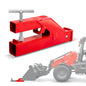 Clamp-On Tractor Bucket Hitch, 2 Inch Receiver for Loader Buckets
