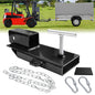 Forklift Hitch Receiver Attachment, 2 Inch, 3000 lb, with Safety Chain