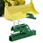 Heavy-Duty Tractor Bucket Hitch, 2 Inch Receiver with Twin T-Bolts