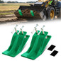 Tractor Bucket Edge Protector with Rubber Pad, 5 Inch Wide, Set of 2