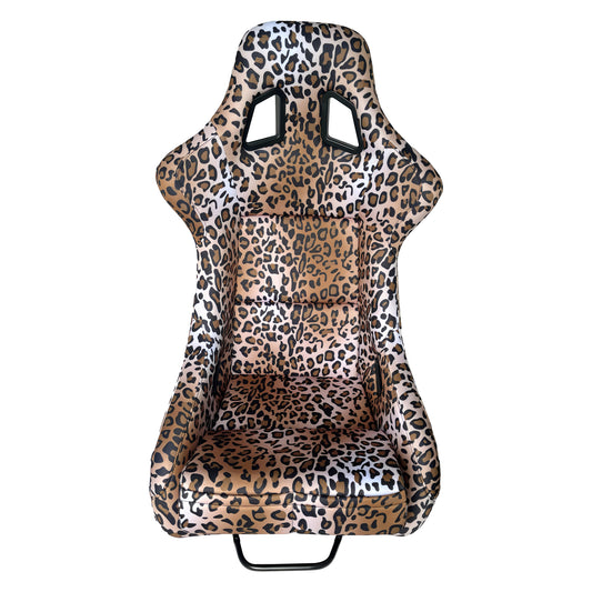 JT-B24 Fiberglass Racing Bucket Seat, Suede with Sparkle Back