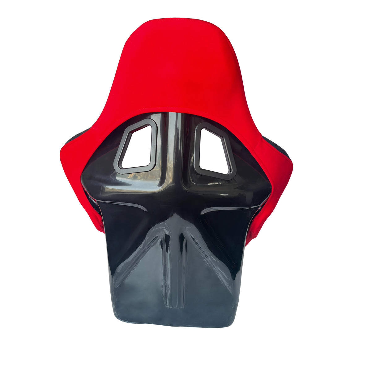 JT-B29 Fiberglass Racing Bucket Seat, Red Suede with Black Sides