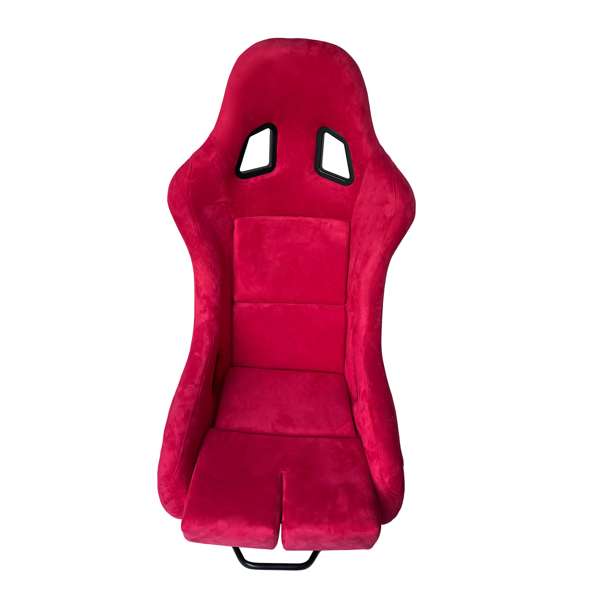 JT-B33 Fiberglass Racing Bucket Seat, Red Suede, Gold-Pink Glitter