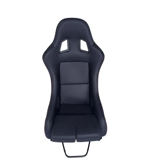 JT-B35 Fiberglass Racing Bucket Seat, Black Knit, Purple Sparkle Back