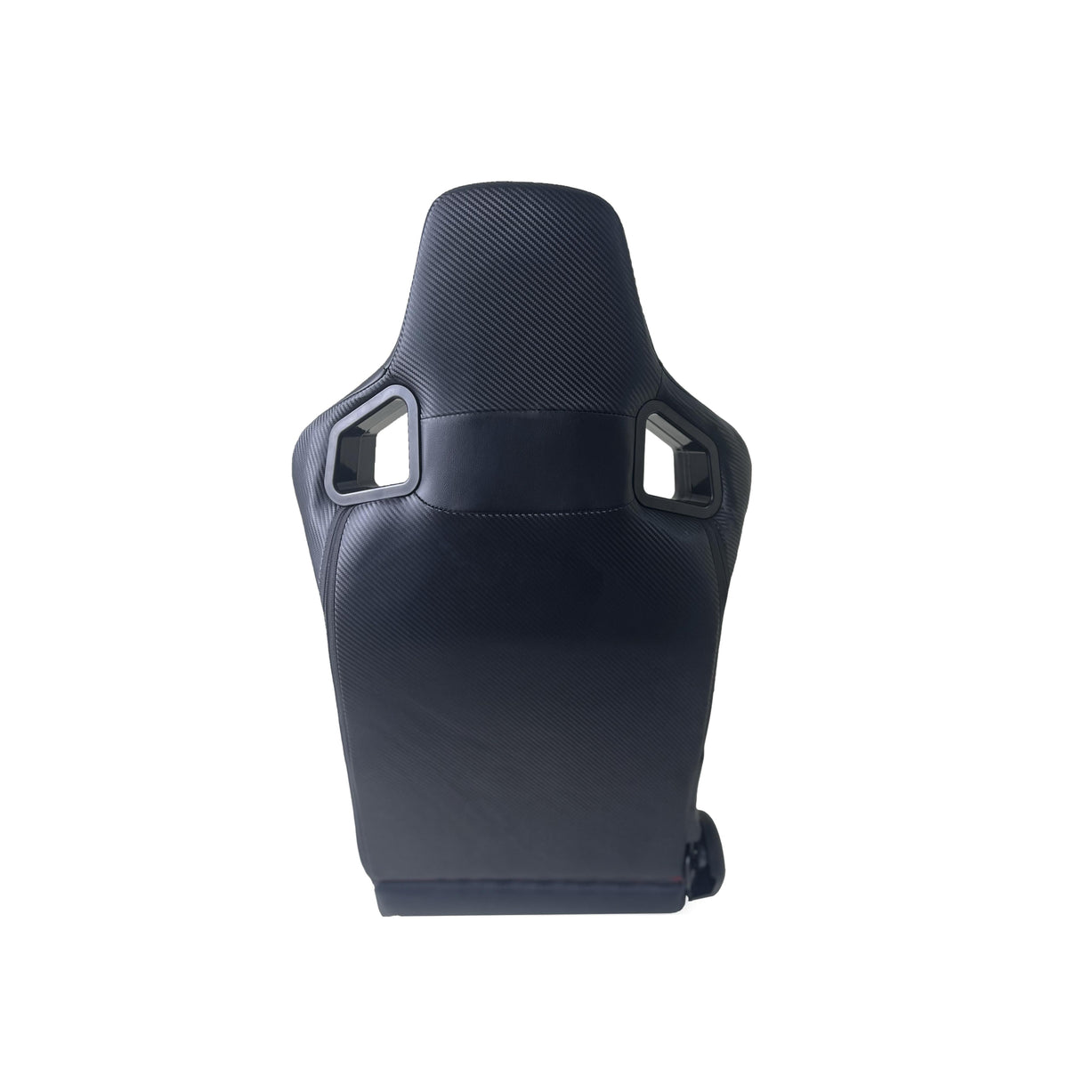 JT-B54 Adjustable Racing Seat, Leather with Carbon Fiber Back