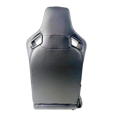 JT-B58 Adjustable Racing Seat, Leather or Suede, Carbon Back Options