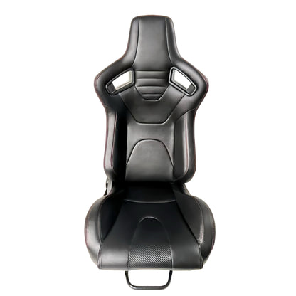 JT-B58 Adjustable Racing Seat, Leather or Suede, Carbon Back Options