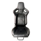JT-B58 Adjustable Racing Seat, Leather or Suede, Carbon Back Options