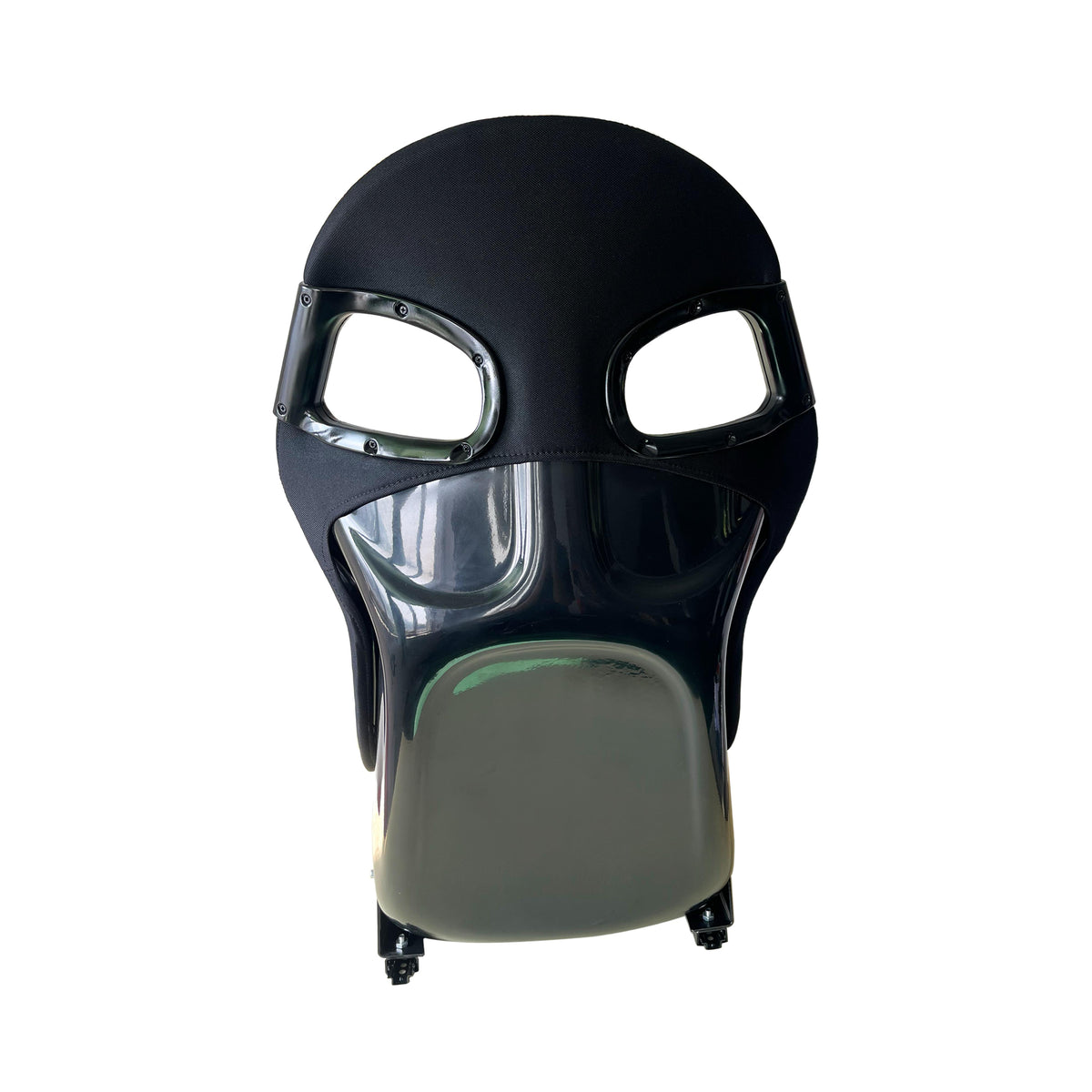 JT-B72 Fiberglass Racing Bucket Seat, Black Knit Fabric