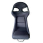 JT-B72 Fiberglass Racing Bucket Seat, Black Knit Fabric