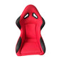 JT-B79 Youth Fiberglass Racing Bucket Seat, Red with Black Sides